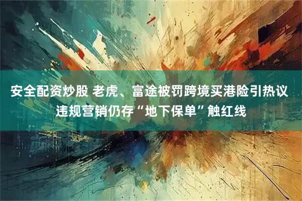 安全配资炒股 老虎、富途被罚跨境买港险引热议 违规营销仍存“地下保单”触红线
